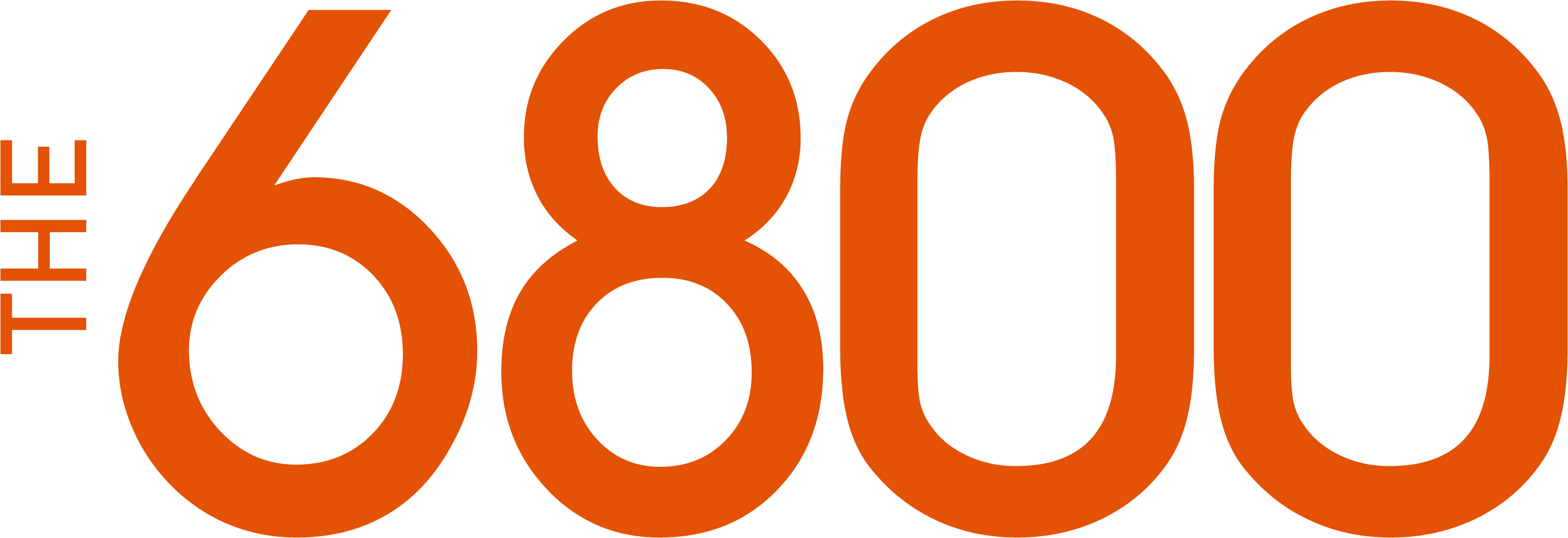 The number 6800 is displayed in orange.